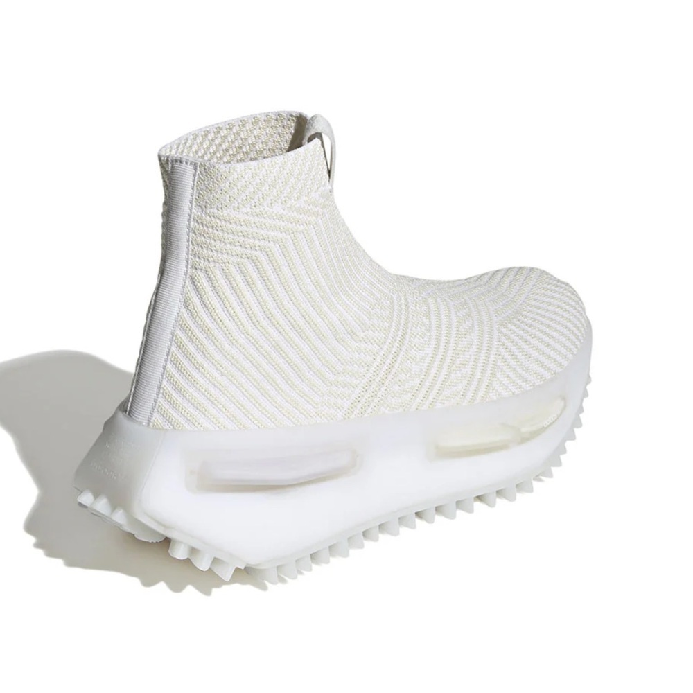 ADIDAS NWT - Women's NMD_S1 Sock Sneakers  (ID4266) in White Sz 7 - Picture 2 of 5